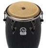 Latin Percussion LP Raul Rekow Top-Tuning 12-1/2" Tumba – New Zealand Pine Walnut Burst with Black Satin Hardware (LP552-TRRB) – signature LP tumba available at Musician Madness.