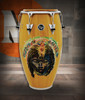 Latin Percussion LP Santana CCII 12-1/2" Tumba - Oak Africa Speaks with Chrome Hardware (LP552X-SAS) - signature Santana LP tumba available at Musician Madness.