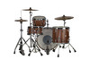 Sonor Vintage Series 22" 3-Piece Shell Pack – Rosewood Semi-Gloss (VT-322WMCRSG) – premium Sonor drum kit available at Musician Madness.