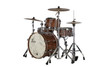 Sonor Vintage Series 22" 3-Piece Shell Pack – Rosewood Semi-Gloss (VT-322WMCRSG) – premium Sonor drum kit available at Musician Madness.