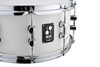 Sonor SQ1 14” x 6.5” Snare Drum – Satin Pure White (SQ1-1465-SDW-SPW) available at Musician Madness.