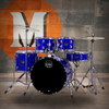 Mapex Comet 5-Piece Complete Drum Set - 20 In. Bass Drum Indigo Blue (CM5044FTCIB) | Musician Madness