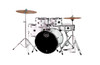 Mapex Comet 5-Piece Complete Drum Set - 18 In. Bass Drum White Thin Grain (CM5844FTCFH) | Musician Madness