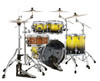 Mapex Saturn Fusion 4-Piece Shell Pack (No Snare) - Sulphur Fade (SR504XUJ) | Musician Madness