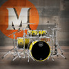 Mapex Saturn Rock 4-Piece Shell Pack (No Snare) - Sulphur Fade (SR529XUUJ) | Musician Madness