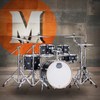 Mapex Mars Maple Fusion Shell Pack - Matte Black (MM504SFKD) | Musician Madness