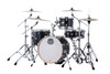 Mapex Mars Maple 4-Piece Bop Shell Pack - Matte Black (MM486SKD) | Musician Madness