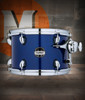 Mapex Mars Maple 8x7 Tom in Midnight Blue featuring a 100% maple shell, SONIClear tom holder, warm focused tone, and matching finish ideal for expanding Mars Maple drum kits.