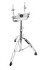 Mapex 700 Series Double Tom Stand featuring durable chrome hardware, adjustable dual tom mounts, stable tripod base, and reliable construction for stage or studio use.