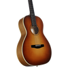 Alvarez Laureate LP60e Parlor Acoustic-Electric Guitar in Sunset featuring a compact parlor body, warm vintage-style tone, elegant Laureate detailing, and onboard electronics for stage and studio use.