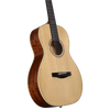 Alvarez Laureate LP60e Parlor Acoustic-Electric Guitar featuring a compact parlor body, natural finish, warm vintage-style tone, premium Laureate craftsmanship, and onboard electronics for studio and stage use.