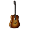 Alvarez Laureate LD60e Dreadnought Acoustic-Electric Guitar in Sunset featuring a full dreadnought body, warm and powerful tone, elegant Laureate detailing, and high-quality onboard electronics for live and studio use.