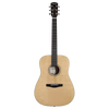 Alvarez Laureate LD60e Dreadnought Acoustic-Electric Guitar featuring a full dreadnought body, natural finish, warm powerful tone, premium Laureate craftsmanship, and onboard electronics for live and studio use.
