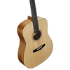 Alvarez Laureate LD60e Dreadnought Acoustic-Electric Guitar featuring a full dreadnought body, natural finish, warm powerful tone, premium Laureate craftsmanship, and onboard electronics for live and studio use.