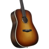 Alvarez Laureate LD70e Dreadnought Acoustic-Electric Guitar in Herringbone Sunset featuring a full dreadnought body, warm and powerful tonal character, classic herringbone detailing, and high-quality onboard electronics for live and studio use.
