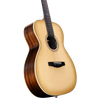 Alvarez Laureate LF70Le Left-Handed Folk/OM Acoustic-Electric Guitar in Daybreak featuring an OM body, left-handed construction, balanced tonal response, premium Laureate detailing, and onboard electronics for studio and stage use.