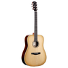 Alvarez Laureate LD70Le Left-Handed Dreadnought Acoustic-Electric Guitar in Daybreak featuring a full dreadnought body, left-handed design, bold low-end projection, and premium onboard electronics for live and studio performance.