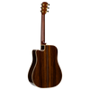 Alvarez Yairi DY1 Stage Dreadnought Acoustic-Electric Guitar in Sunburst featuring a solid cedar top, rosewood back and sides, cutaway design, premium Yairi craftsmanship, and professional onboard electronics.