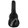 Alvarez AGB15DD 15mm Deluxe DuoFoam Gig Bag for Delta Delite guitars featuring thick padded protection, reinforced stitching, a durable exterior shell, and comfortable carry handles for safe transportation.