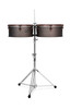 Latin Percussion LP1415-60 60th Anniversary 14"/15" Timbales - Antique Bronze / Rustic Bronze (LP1415-60) | Musician Madness