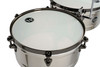 Latin Percussion LP1415-EC E-Class 14"/15" Timbales - Chrome / Black Nickel (LP1415-EC) | Musician Madness
