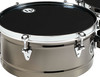 Latin Percussion LP1415-KP Karl Perazzo 14"/15" Timbales featuring black nickel shells, chrome hardware, bright and powerful tone, and signature artist design crafted for advanced Latin and salsa percussionists.