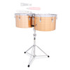 Latin Percussion LP258-BZ 15"/16" Thunder Timbales - Bronze / Chrome (LP258-BZ) | Musician Madness