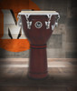 Latin Percussion LP720RG Richie Gajate-Garcia Classic II 12-1/2" Djembe - Red Tilia / Chrome (LP720RG) | Musician Madness