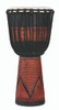 Latin Percussion LP713LB World Beat Wood Art Large Djembe - Black/Brown (LP713LB) | Musician Madness