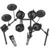 NUX DM-110 All-Mesh Head Digital Drum Kit featuring full mesh drum pads, responsive triggering, quiet practice performance, integrated training functions, and versatile sound presets ideal for drummers of all levels.