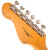 Vintage V6 ICON Electric Guitar - Distressed Boulevard Black (V6MRBK) | Musician Madness