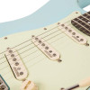 Vintage V6 ICON Electric Guitar - Distressed Laguna Blue (V6MRLB) | Musician Madness