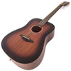 Vintage Statesboro Orchestra Acoustic Guitar - Whisky Sour, Left-Handed (LV660WK) | Musician Madness