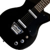 Silvertone 1303BK Electric Guitar in Black featuring vintage-inspired styling, dual lipstick pickups, a comfortable neck profile, and classic retro tone ideal for blues, rock, and alternative players.