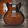 D'Angelico Premier DC with Gig Bag - Brown Burst (DAPDCBRBNS) | Musician Madness