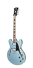 D'Angelico Premier DC with Gig Bag - Sky Blue (DAPDCSKBCS) | Musician Madness