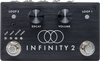 Pigtronix Infinity 2 Hi-Fi Stereo Double Looper (SPL2) featuring dual loop engines, high-fidelity audio, instantaneous loop creation, and compact design for live performance and studio creativity.