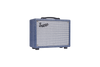 Supro â€™64 Super - 5-Watt 1x8 Combo Amp (1606J) featuring Blue Rhino tolex, Class A tube circuitry, touch-sensitive breakup, and a compact 8-inch speaker for vintage recording and home use.
