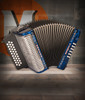 Hohner Corona II FBbEb Accordion - Pearl Dark Blue (3500BL) featuring a deep pearl blue finish, 31-button FBbEb tuning layout, durable bellows, and classic Hohner craftsmanship for authentic Tex-Mex and NorteÃ±o performance.