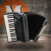 Hohner Bravo MyColor Chromatic 72 Bass Piano Accordion - Wind Granite Gray (BR72-GG) | Musician Madness