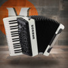 Hohner Bravo MyColor Chromatic 72 Bass Piano Accordion - Day Pure White (BR72-PW) | Musician Madness