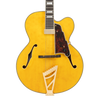 DÃ¢â‚¬â„¢Angelico Excel EXL-1 Archtop - Honey Blonde (DAPEXL1GHNBGT) featuring a full hollow body, single cutaway design, floating pickup, vintage-style appointments, and a warm Brown Burst finish crafted for classic jazz tone.