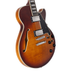 D'Angelico Premier SS Single Cutaway - Dark Iced Tea Burst (DAPSSDITBNS) | Musician Madness