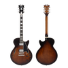 D'Angelico Premier SS Single Cutaway - Brown Burst (DAPSSBRBNS) | Musician Madness