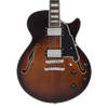 D'Angelico Premier SS Single Cutaway - Brown Burst (DAPSSBRBNS) | Musician Madness