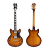 D'Angelico Premier Mini DC Electric Guitar - Dark Iced Tea Burst (DAPMDCDITBNS) | Musician Madness