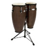 Toca Synergy 10"/11" Conga Set with Stand - Tobacco (2300TOB) | Musician Madness