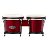 Toca Synergy Wood Bongos 6" & 6-3/4" - Matte Racing Red (2100-RRD) | Musician Madness