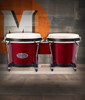 Toca Synergy Wood Bongos 6" & 6-3/4" - Matte Racing Red (2100-RRD) | Musician Madness
