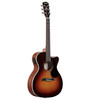 The Alvarez Regent RF26CESB Folk/OM Acoustic-Electric (RF26CESB) features a comfortable OM body with a cutaway for easy upper-fret access. The spruce top and mahogany back/sides deliver balanced tone with clear projection, while the onboard electronics provide ready-to-perform amplified sound. Finished in a stylish sunburst and paired with a deluxe padded gig bag, i-s an excellent choice for beginners and developing musicians.